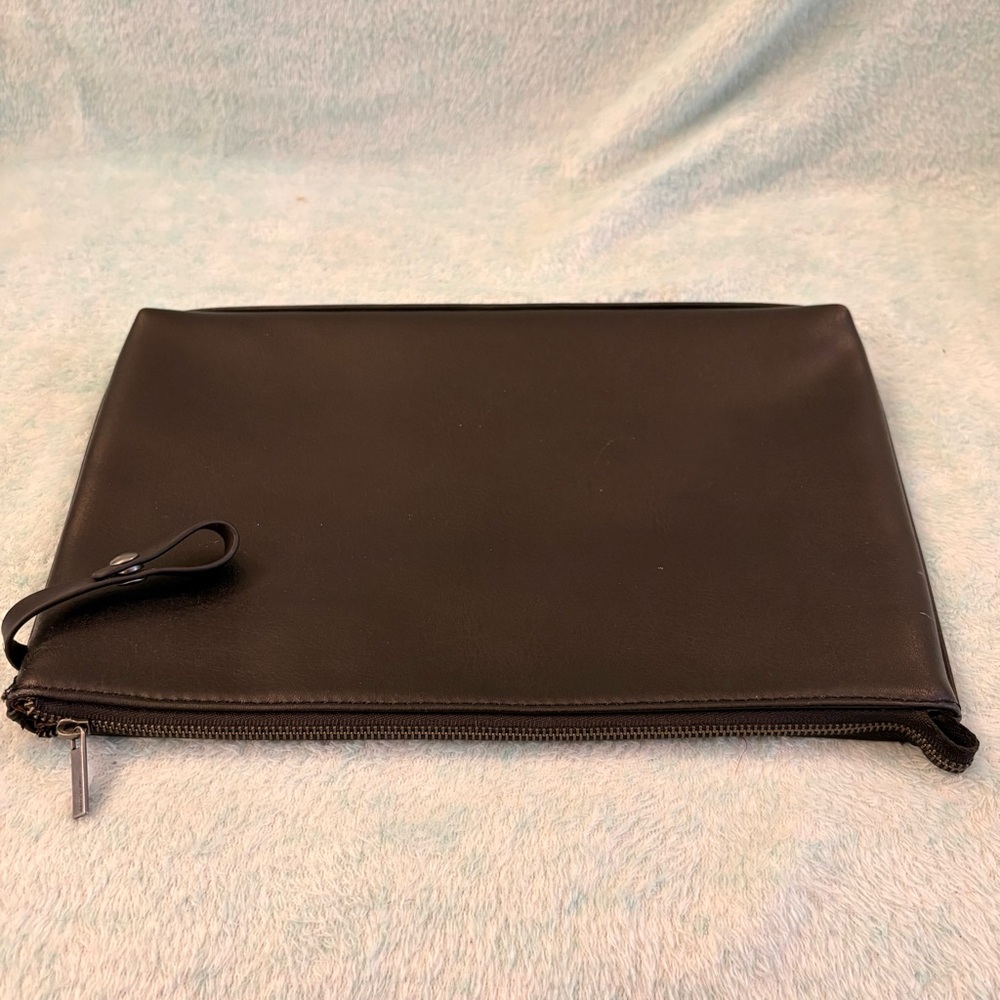 Matt & Nat Black Wristlet Clutch - 12" L by 8.5" H
